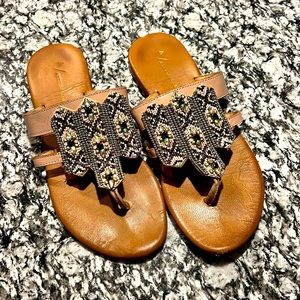 Anthropologie sandals, size 37 (6.5)